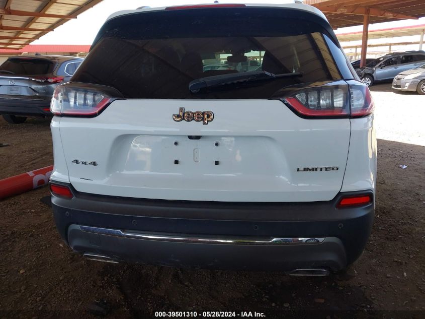 2019 Jeep Cherokee Limited 4X4 VIN: 1C4PJMDX3KD412239 Lot: 39501310