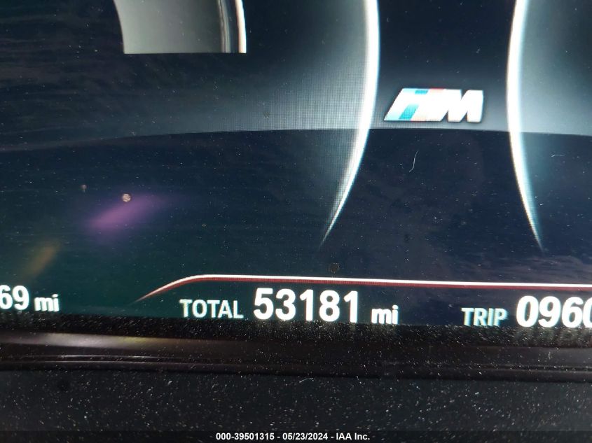 2019 BMW 540I VIN: WBAJE5C52KG919984 Lot: 39501315