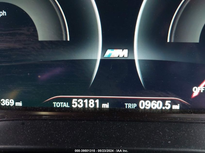 2019 BMW 540I VIN: WBAJE5C52KG919984 Lot: 39501315