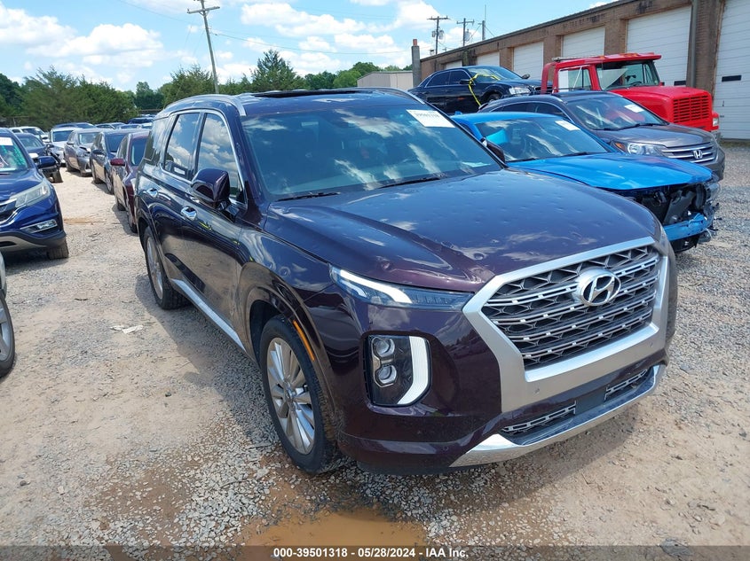 2020 Hyundai Palisade Limited VIN: KM8R54HE1LU141460 Lot: 39501318