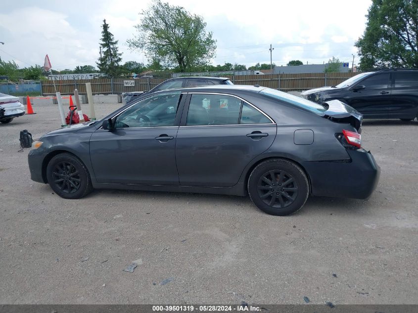 2011 Toyota Camry Xle VIN: 4T4BF3EK8BR110522 Lot: 39501319