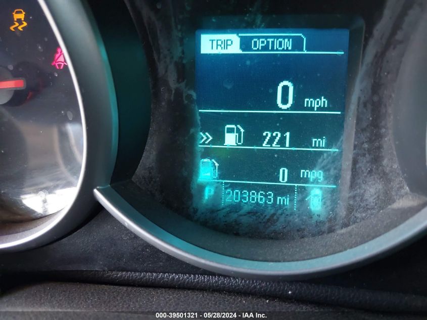 2013 Chevrolet Cruze 1Lt Auto VIN: 1G1PC5SBXD7233469 Lot: 39501321