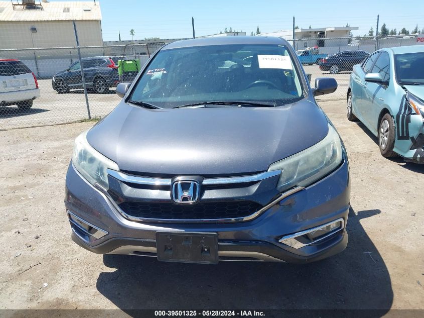 2015 Honda Cr-V Ex VIN: 3CZRM3H58FG706712 Lot: 39501325