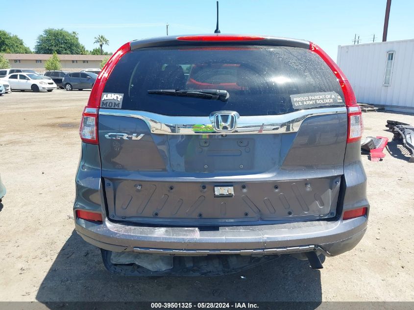2015 Honda Cr-V Ex VIN: 3CZRM3H58FG706712 Lot: 39501325