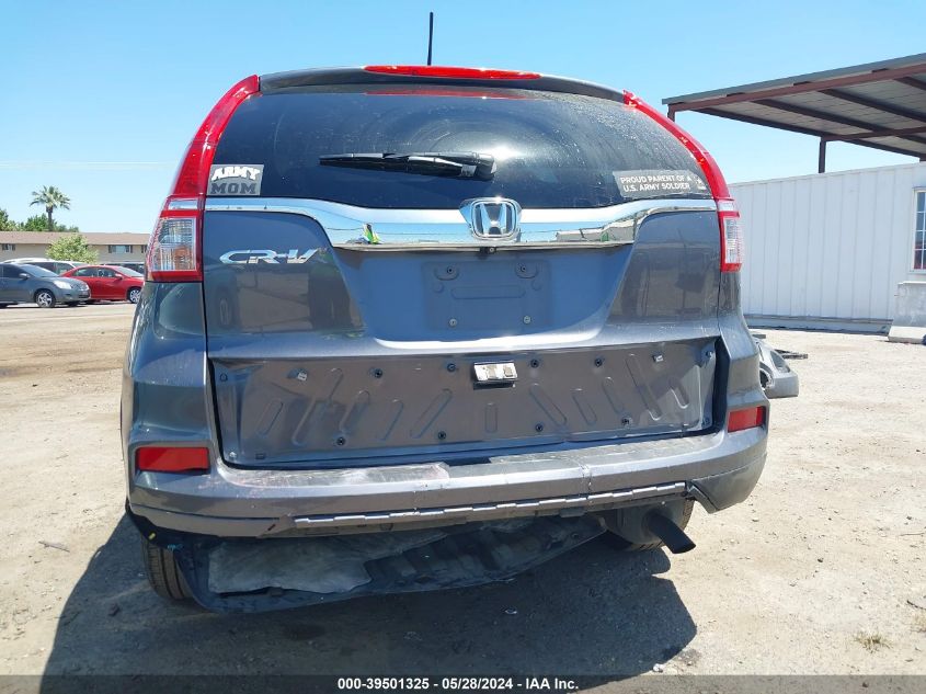 2015 Honda Cr-V Ex VIN: 3CZRM3H58FG706712 Lot: 39501325