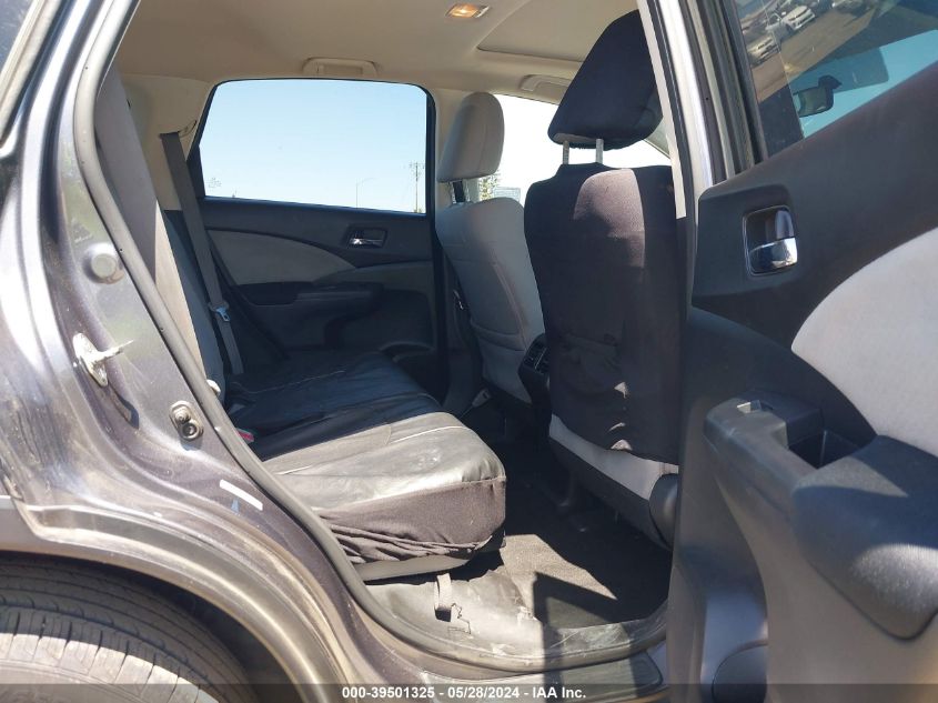 2015 Honda Cr-V Ex VIN: 3CZRM3H58FG706712 Lot: 39501325