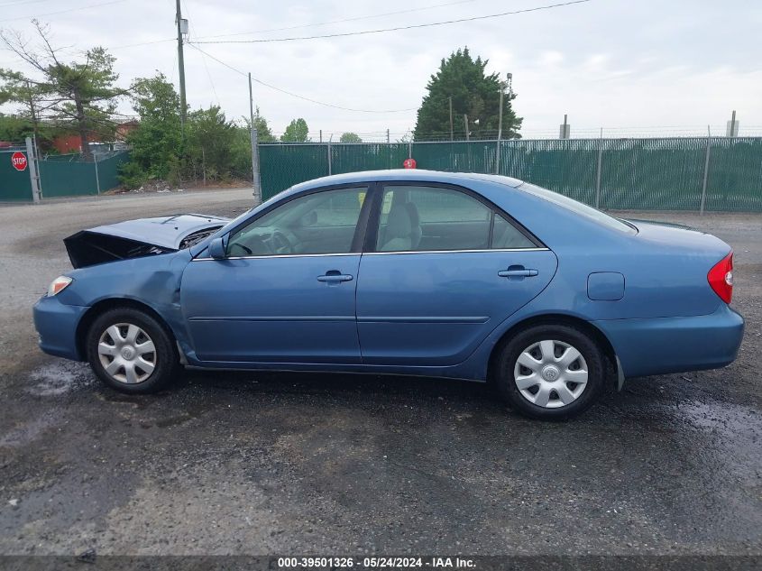 2003 Toyota Camry Le VIN: 4T1BE32K23U786693 Lot: 39501326