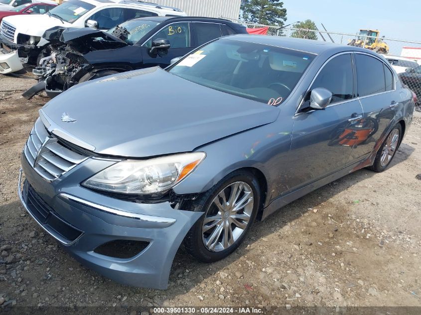 2014 Hyundai Genesis 3.8 VIN: KMHGC4DD3EU262181 Lot: 39501330