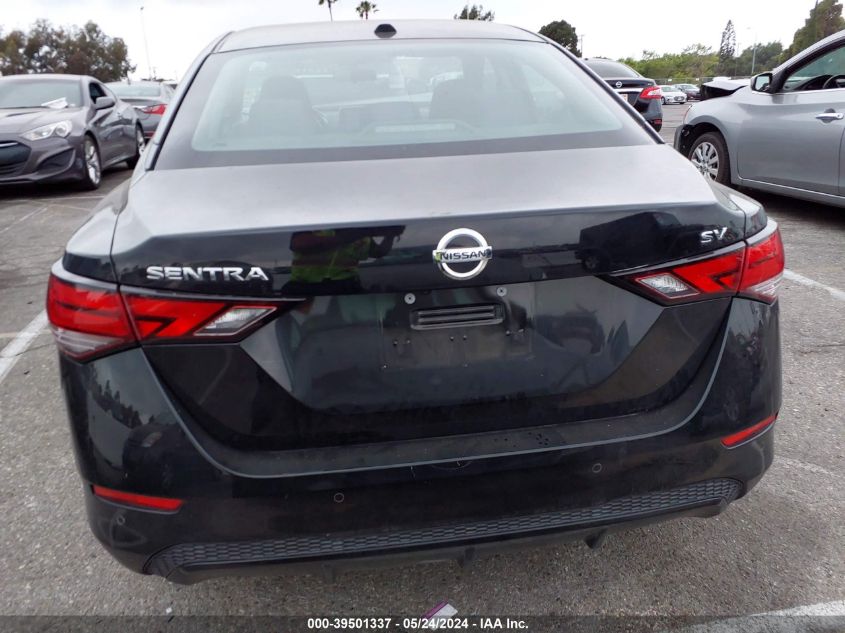 2020 Nissan Sentra Sv Xtronic Cvt VIN: 3N1AB8CVXLY217427 Lot: 39501337