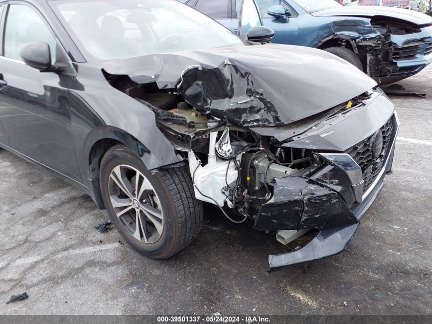 2020 Nissan Sentra Sv Xtronic Cvt VIN: 3N1AB8CVXLY217427 Lot: 39501337