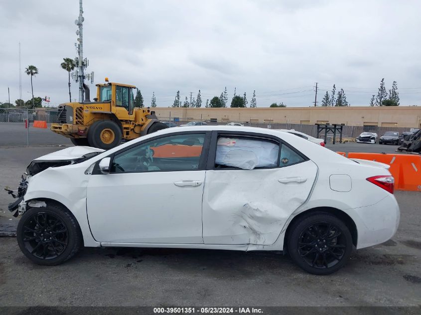 2016 Toyota Corolla S W/Special Edition Pkg VIN: 2T1BURHE5GC484619 Lot: 39501351