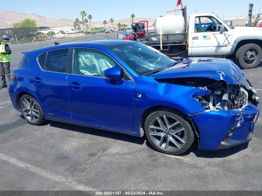 2015 Lexus Ct 200H VIN: JTHKD5BH9F2246201 Lot: 39501357