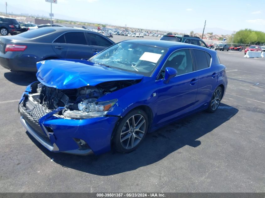 2015 Lexus Ct 200H VIN: JTHKD5BH9F2246201 Lot: 39501357