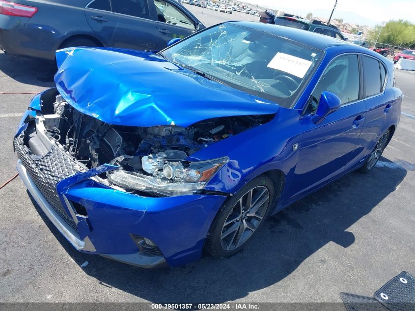 2015 Lexus Ct 200H VIN: JTHKD5BH9F2246201 Lot: 39501357