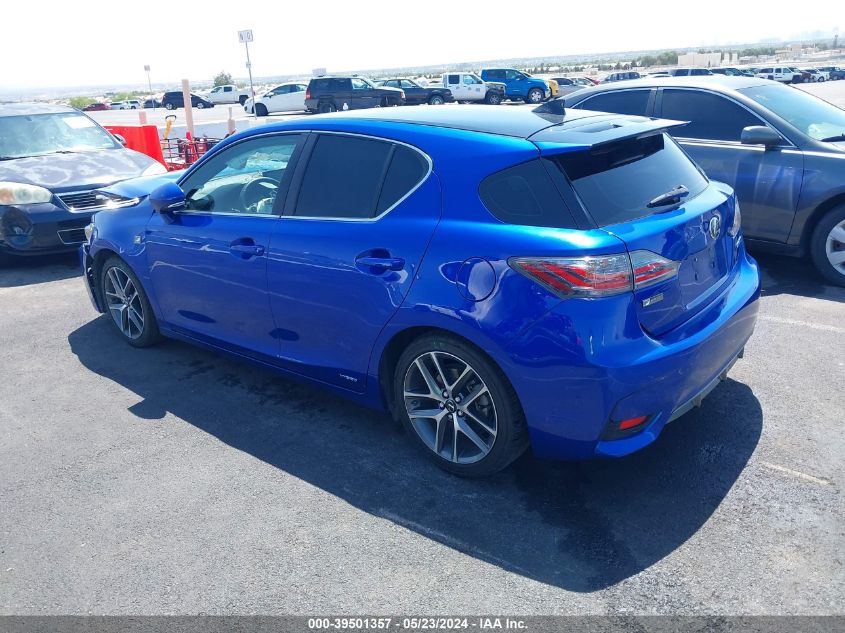 2015 Lexus Ct 200H VIN: JTHKD5BH9F2246201 Lot: 39501357