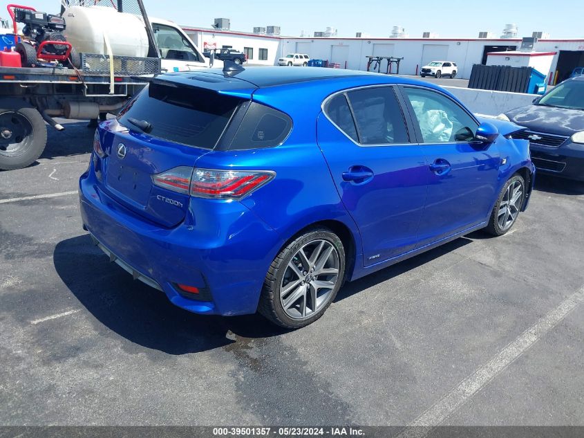 2015 Lexus Ct 200H VIN: JTHKD5BH9F2246201 Lot: 39501357