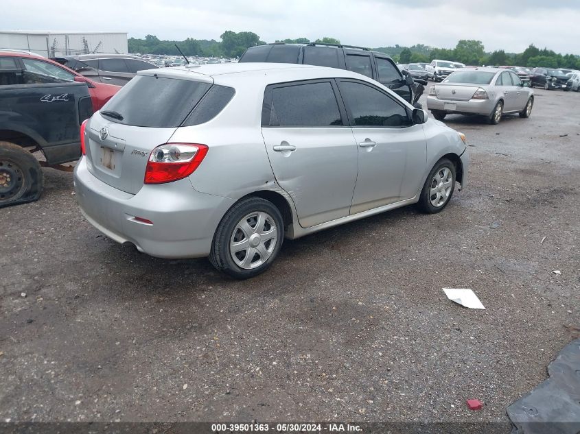 2010 Toyota Corolla Matrix VIN: 2T1KU4EE2AC254924 Lot: 39501363