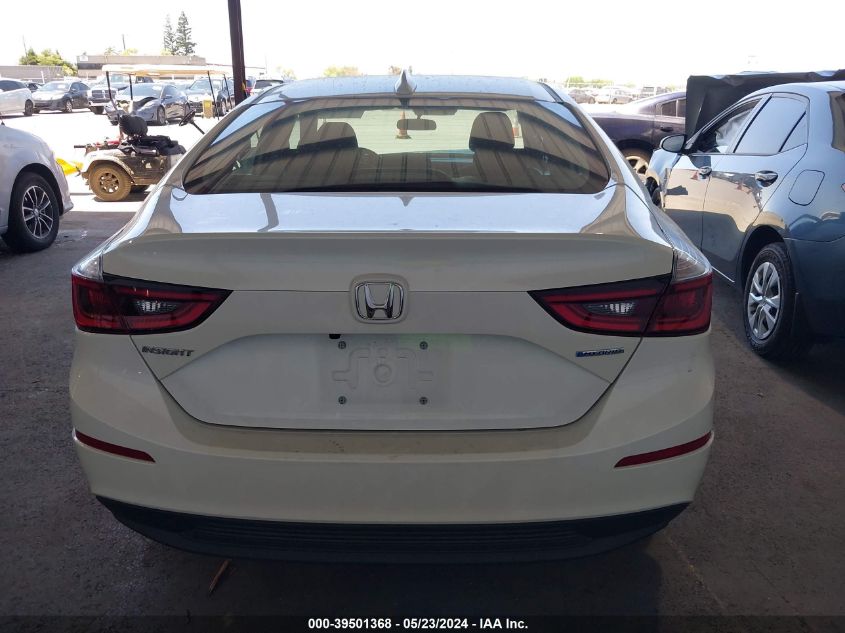 2022 Honda Insight Ex VIN: 19XZE4F57NE013328 Lot: 39501368