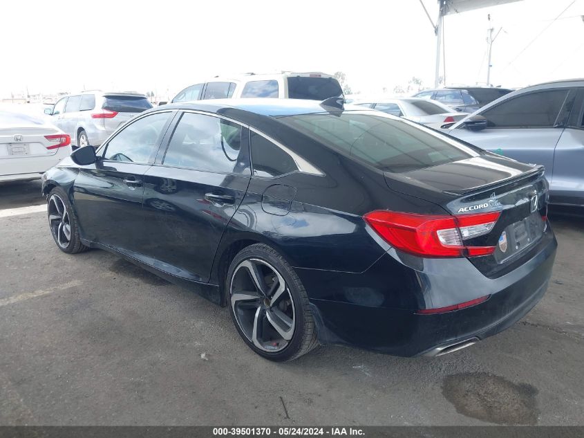 2020 Honda Accord Sport VIN: 1HGCV1F37LA067202 Lot: 39501370