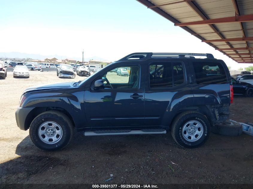 2013 Nissan Xterra X VIN: 5N1AN0NW9DN826109 Lot: 39501377