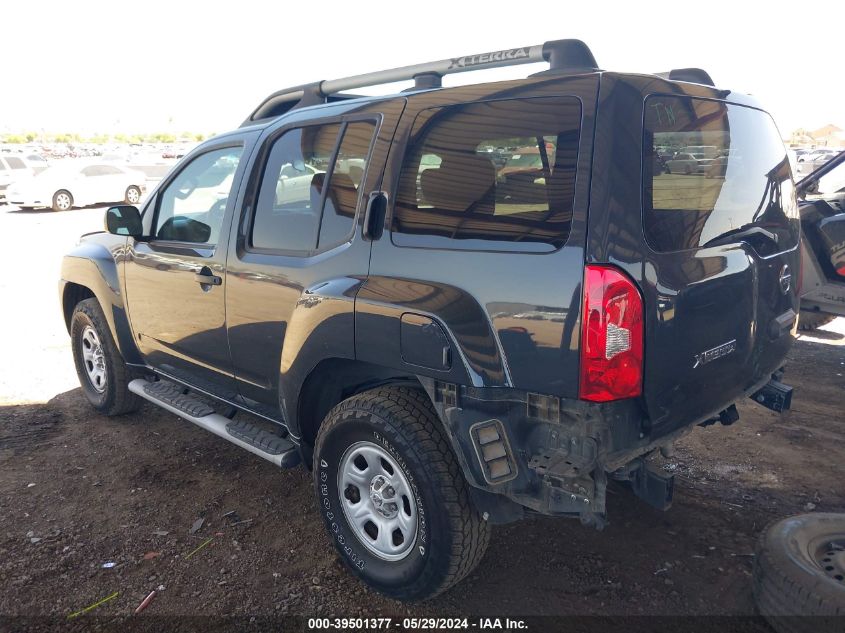 2013 Nissan Xterra X VIN: 5N1AN0NW9DN826109 Lot: 39501377