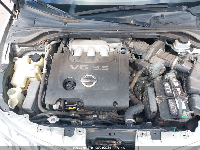 2004 Nissan Murano Sl VIN: JN8AZ08T94W213514 Lot: 39501379