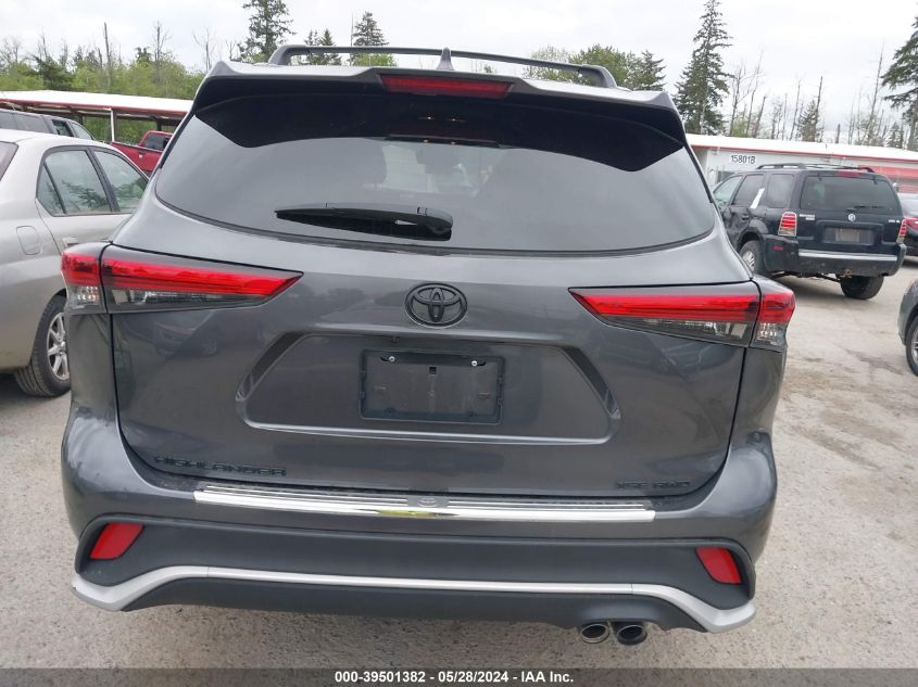 2022 Toyota Highlander Xse VIN: 5TDLZRBHXNS241711 Lot: 39501382