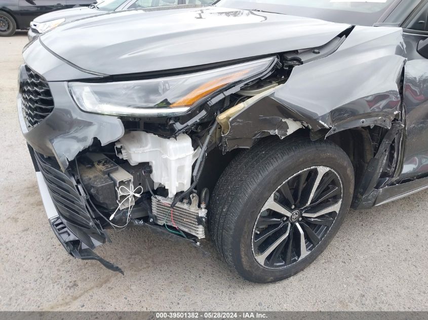 2022 TOYOTA HIGHLANDER XSE - 5TDLZRBHXNS241711