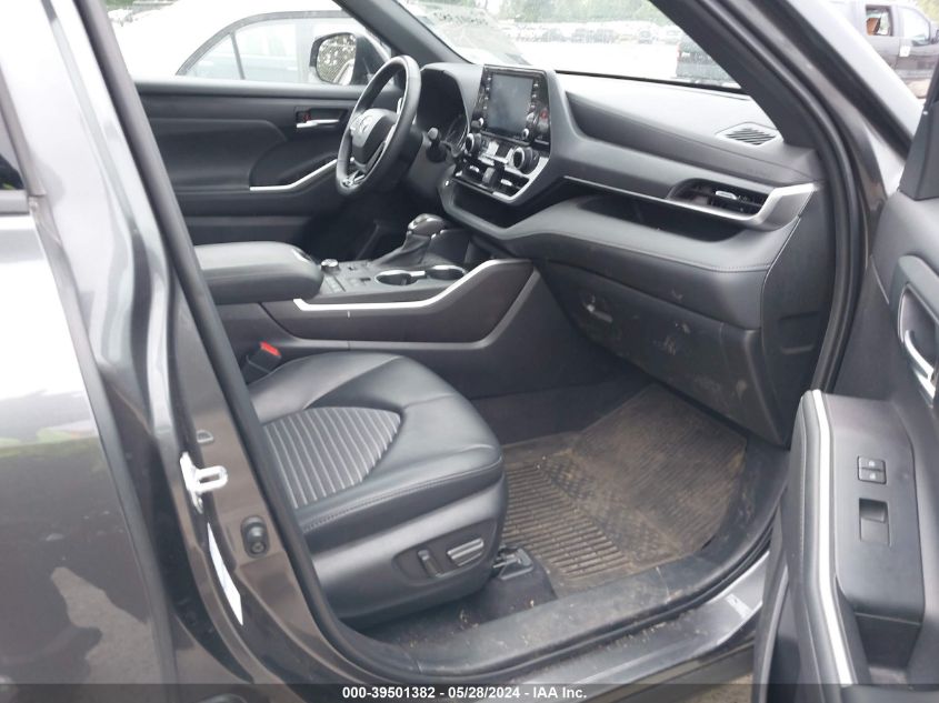 2022 TOYOTA HIGHLANDER XSE - 5TDLZRBHXNS241711