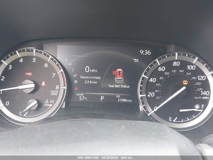 2022 TOYOTA HIGHLANDER XSE - 5TDLZRBHXNS241711