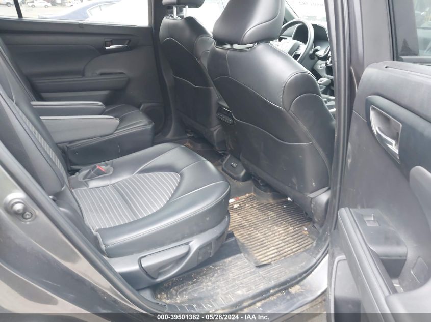 2022 TOYOTA HIGHLANDER XSE - 5TDLZRBHXNS241711