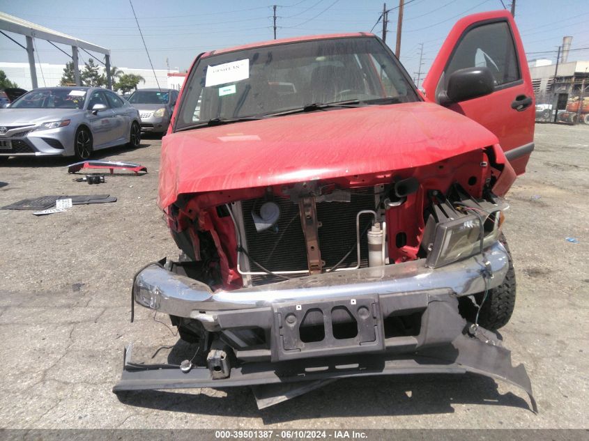 2006 Chevrolet Colorado Lt VIN: 1GCCS136368181652 Lot: 39501387