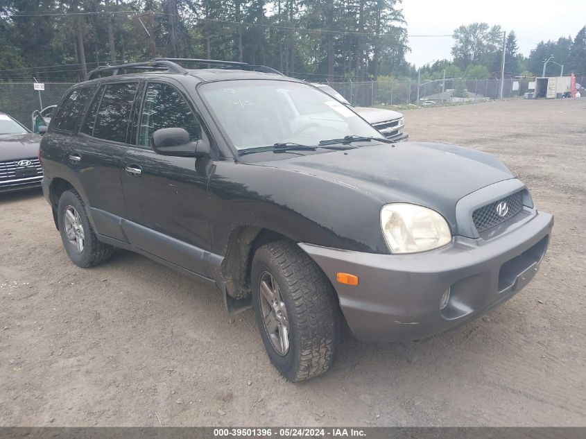 2002 Hyundai Santa Fe Gls/Lx VIN: KM8SC73D02U227705 Lot: 39501396