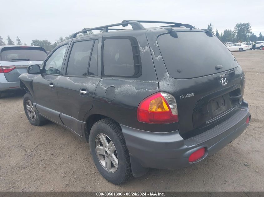 2002 Hyundai Santa Fe Gls/Lx VIN: KM8SC73D02U227705 Lot: 39501396