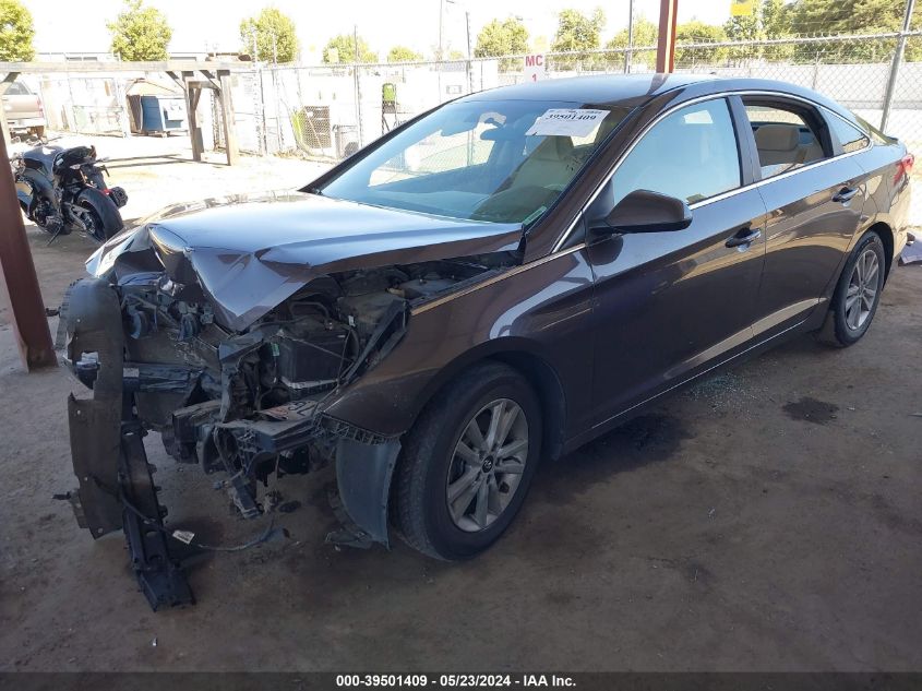 2015 Hyundai Sonata Se VIN: 5NPE24AF1FH022076 Lot: 39501409