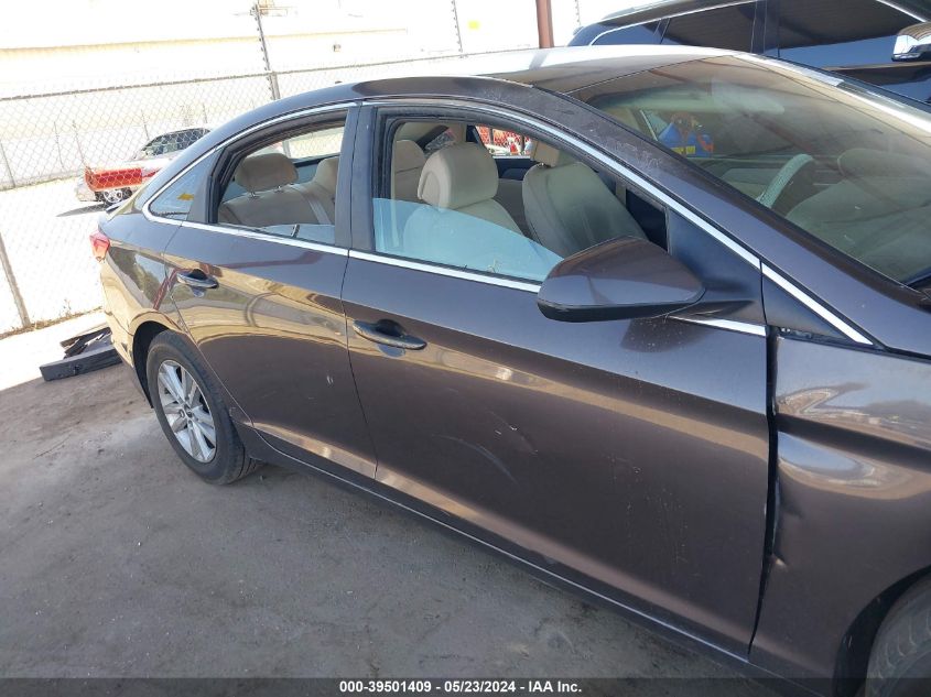 2015 Hyundai Sonata Se VIN: 5NPE24AF1FH022076 Lot: 39501409