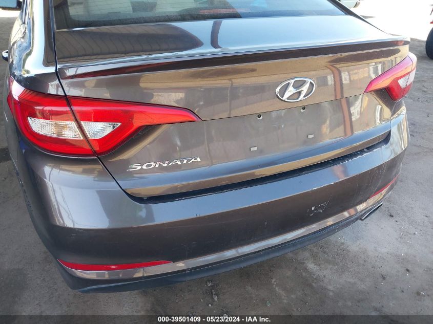 2015 Hyundai Sonata Se VIN: 5NPE24AF1FH022076 Lot: 39501409