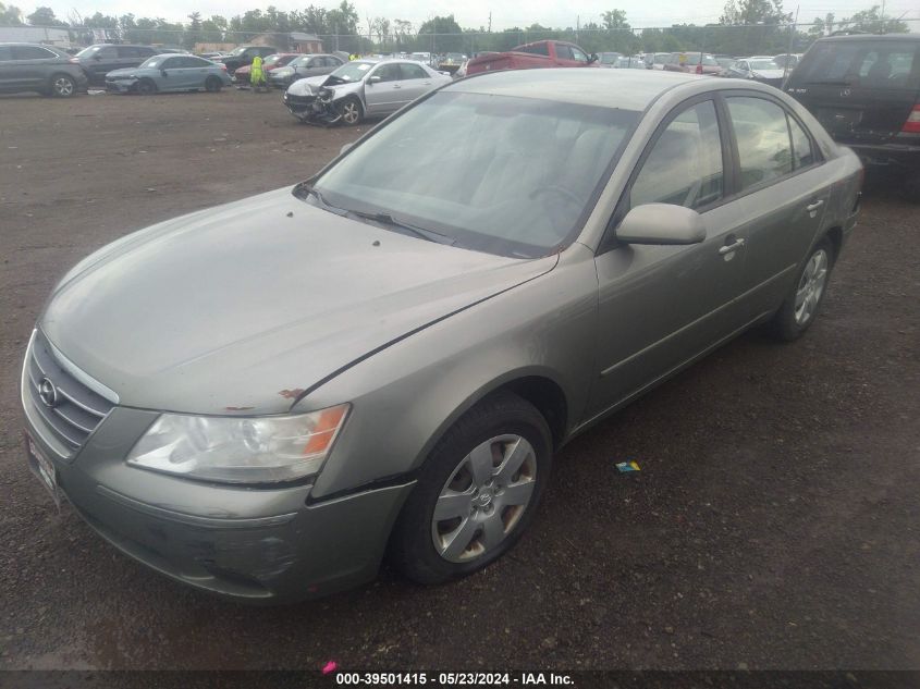 2009 Hyundai Sonata Gls VIN: 5NPET46C89H416836 Lot: 39501415