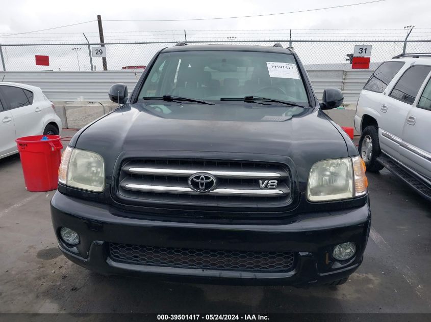 2004 Toyota Sequoia Limited V8 VIN: 5TDZT38A74S233292 Lot: 39501417