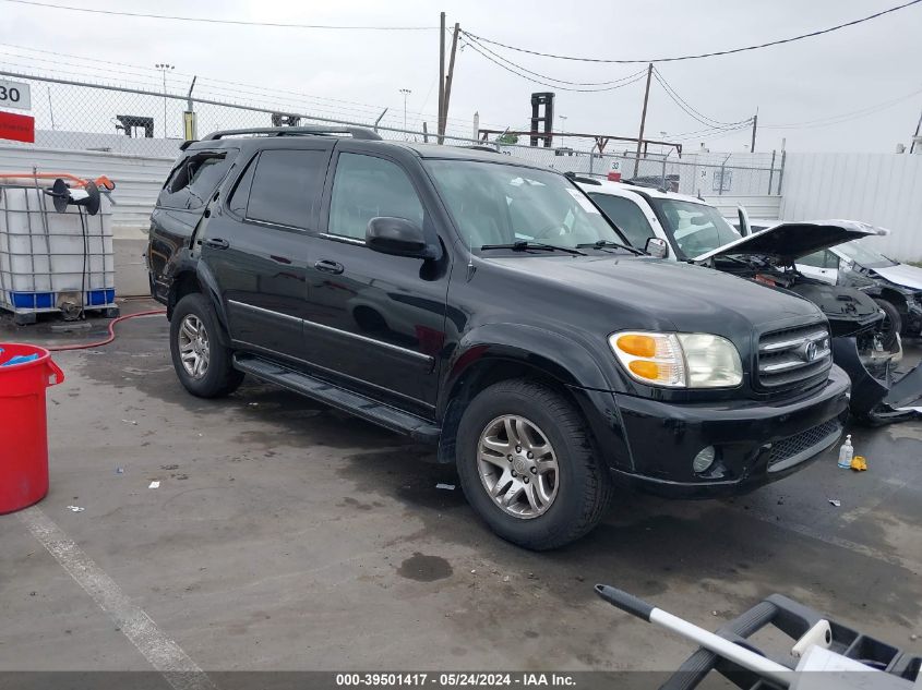 2004 Toyota Sequoia Limited V8 VIN: 5TDZT38A74S233292 Lot: 39501417