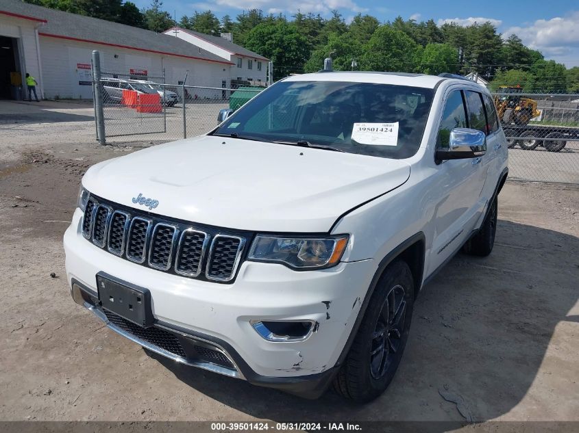 2018 Jeep Grand Cherokee Limited 4X4 VIN: 1C4RJFBG4JC458349 Lot: 39501424