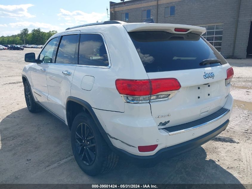 2018 Jeep Grand Cherokee Limited 4X4 VIN: 1C4RJFBG4JC458349 Lot: 39501424