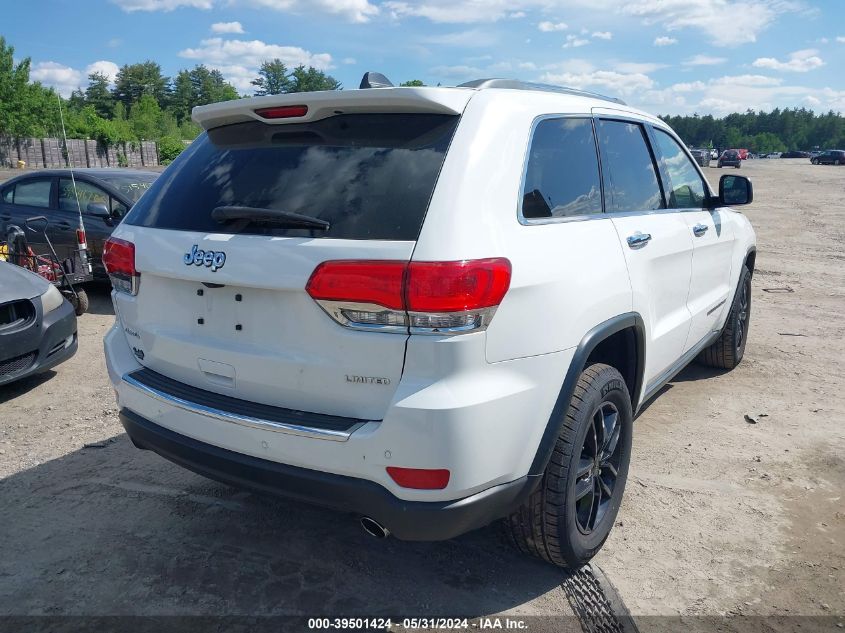 2018 Jeep Grand Cherokee Limited 4X4 VIN: 1C4RJFBG4JC458349 Lot: 39501424