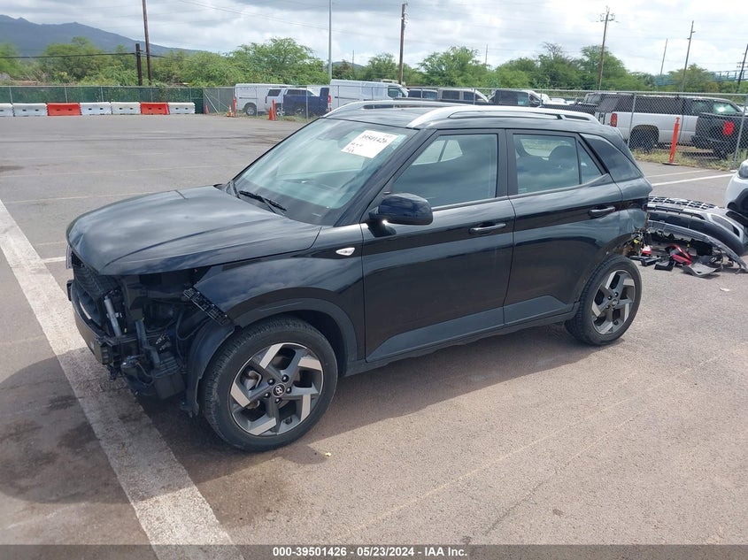 2022 Hyundai Venue Sel VIN: KMHRC8A38NU135714 Lot: 39501426