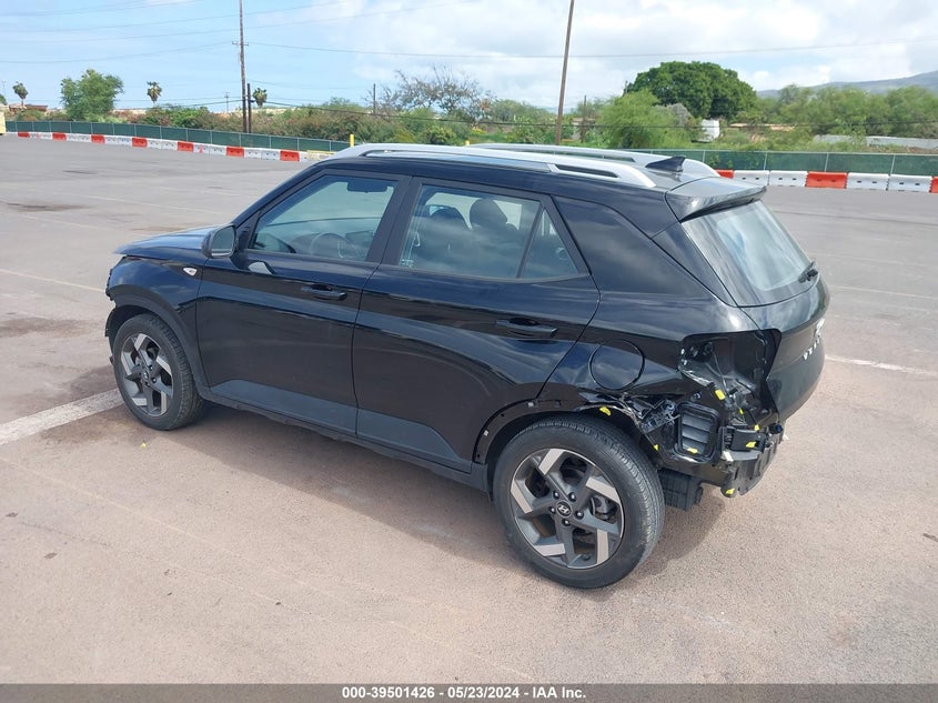 2022 Hyundai Venue Sel VIN: KMHRC8A38NU135714 Lot: 39501426