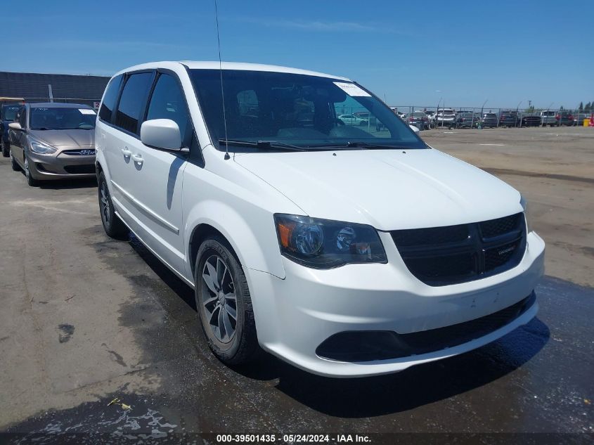 2017 Dodge Grand Caravan Se Plus VIN: 2C4RDGBG2HR636726 Lot: 39501435