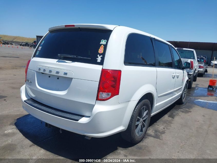 2017 Dodge Grand Caravan Se Plus VIN: 2C4RDGBG2HR636726 Lot: 39501435