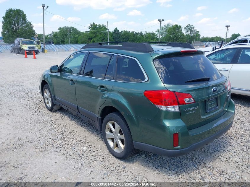 2013 Subaru Outback 2.5I Premium VIN: 4S4BRCCC8D3227684 Lot: 39501442