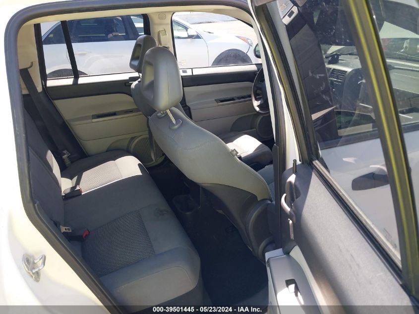 2007 Jeep Compass Sport VIN: 1J8FT47WX7D146243 Lot: 39501445