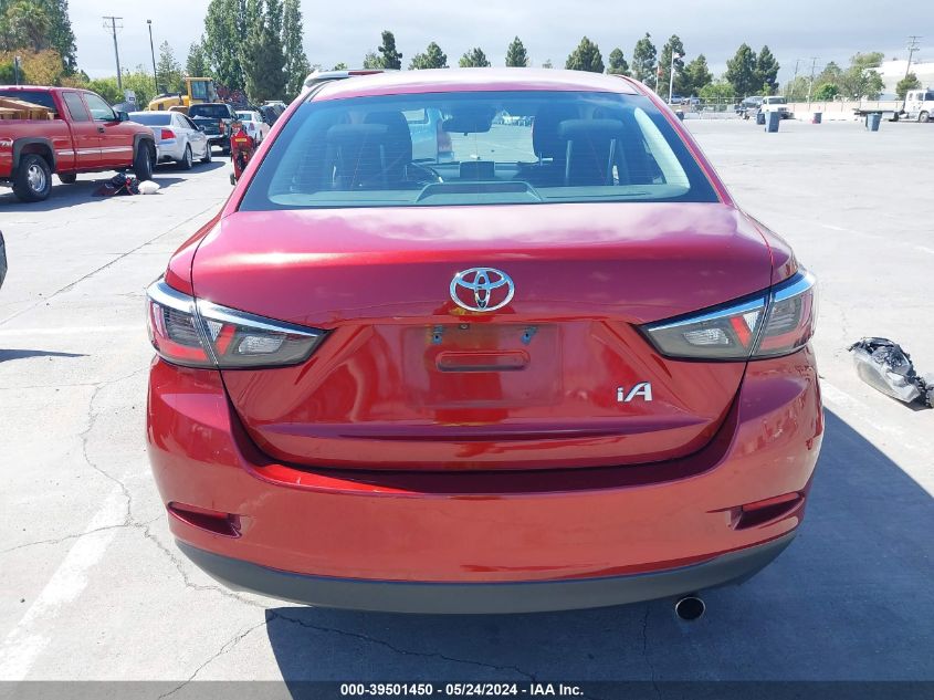 2018 Toyota Yaris Ia VIN: 3MYDLBYV6JY306696 Lot: 39501450